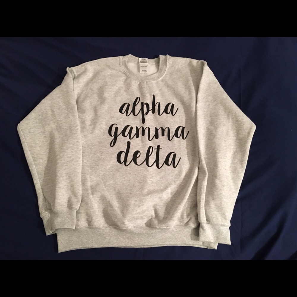 Alpha gamma delta sweatshirt