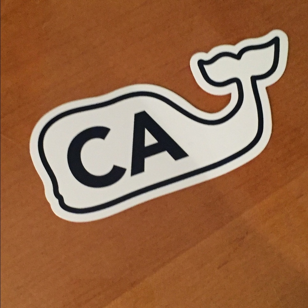 Rare California Whale Sticker
