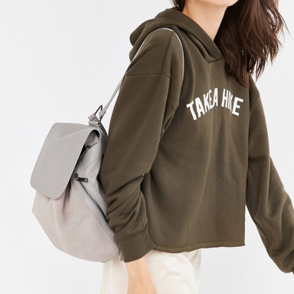 🎉2X HP🎉Suede minimalist backpack festival summer - Picture 2 of 6