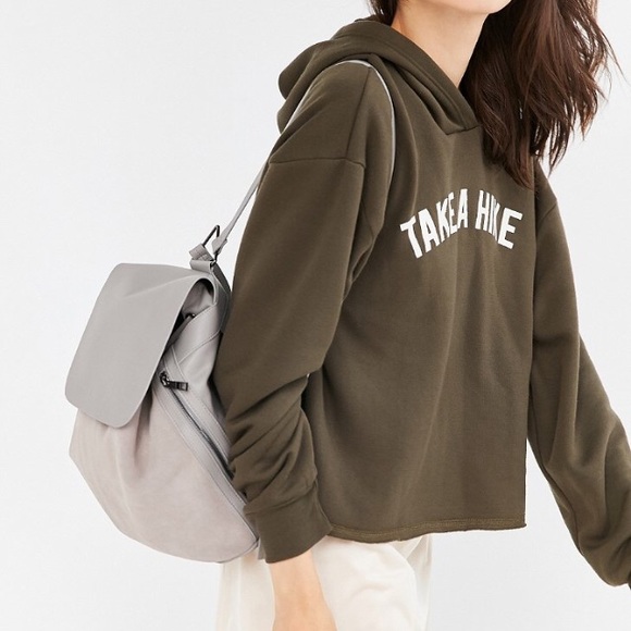 ๐2X HP๐Suede minimalist backpack festival summer - Picture 2 of 6