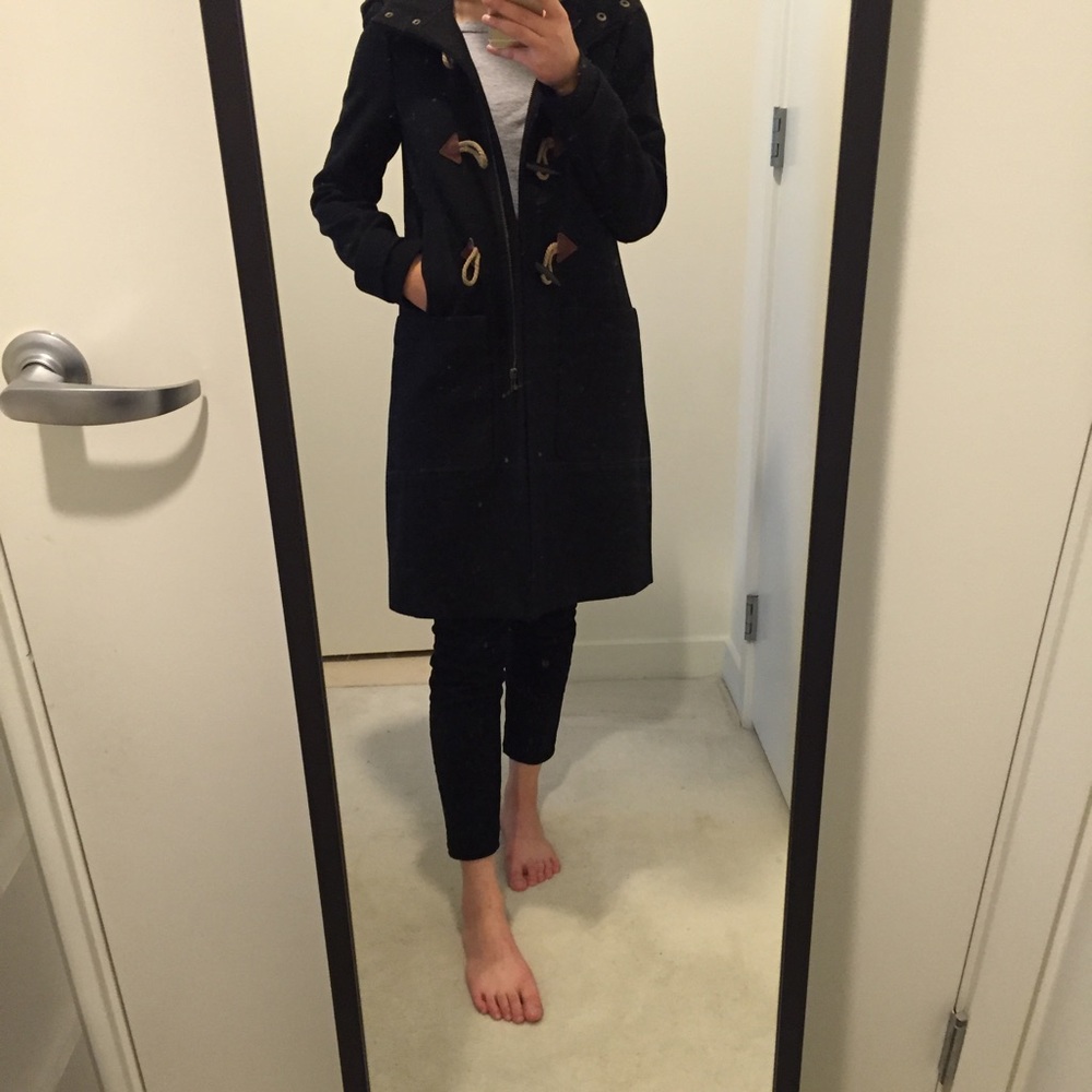 Almost New Jcrew Wool Coat