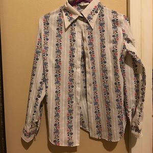 ✳️Reduced price✳️ Floral vintage blouse