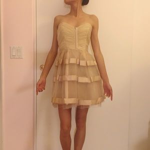 Bloomingdale's Dresses - tulle - satin formal {PROM} dress Bloomingdale's Dresses - tulle - satin formal {PROM} dress