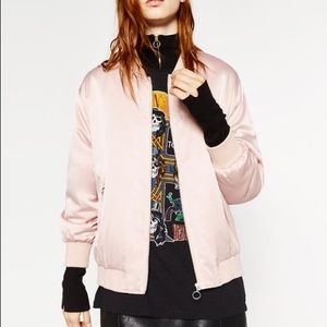 Pink oversize Bomber jacket Pink oversize Bomber jacket