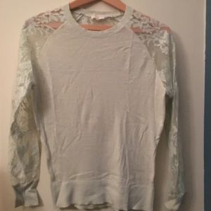 Ted Baker Mint Green with Lace detail Sweater
