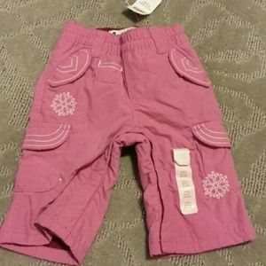 Baby Gap pink pants 0-3