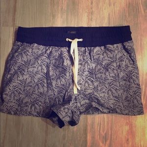 J. Crew pull-on palm tree short