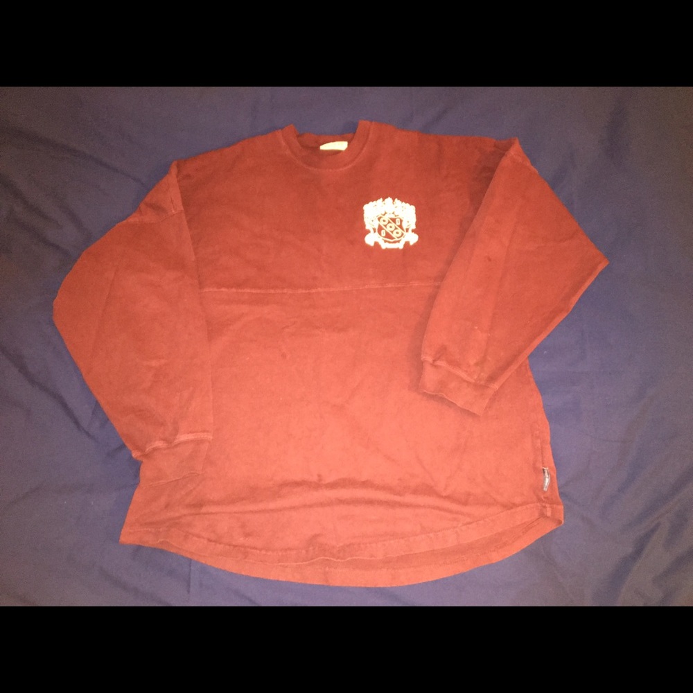 Maroon Alpha Gamma Delta Spirit Jersey ΑΓΔ AGD