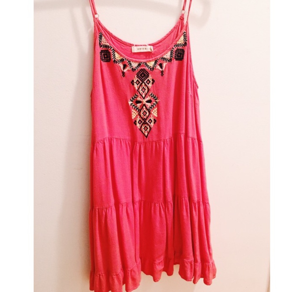 Pink Aztec dress