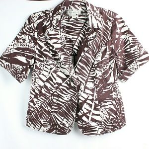 Ladies Coldwater Creek suit jacket blazer size P4