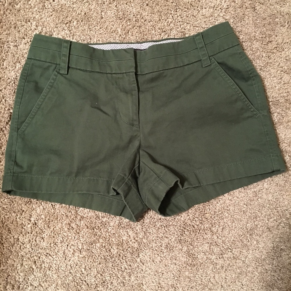 3" stretch chino short, jcrew