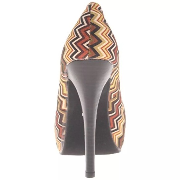 HPπ5/27ππ₯NIB Two Lips Swizzle Platform Heelsπ₯ - Picture 2 of 4