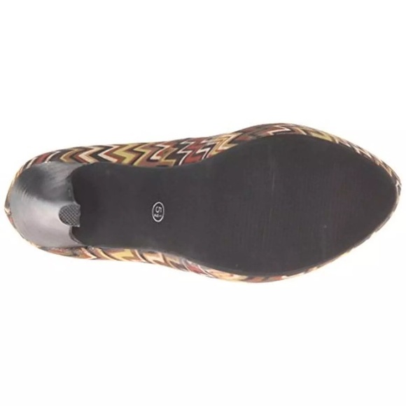 HPπ5/27ππ₯NIB Two Lips Swizzle Platform Heelsπ₯ - Picture 3 of 4