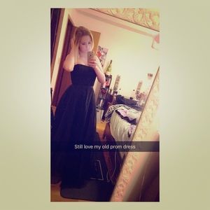 Black Ball gown