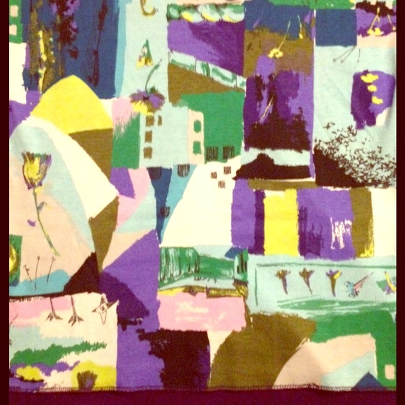 80s Print Off The Shoulder Tee - Picture 2 of 3