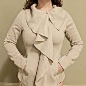 Blanc Noir Light Cream Sweater/Jacket