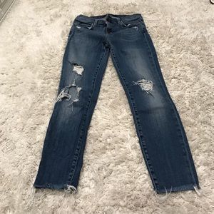 Jbrand ripped skinny jeans