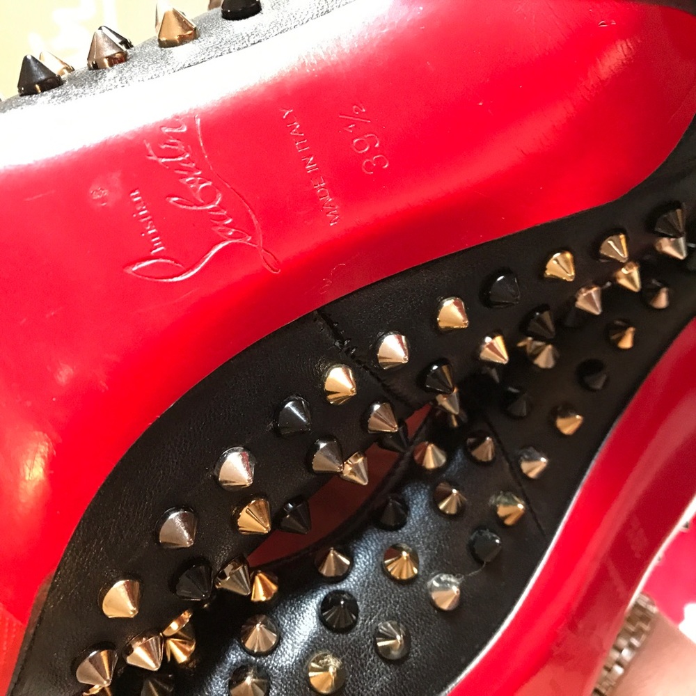 SOLD ❤️ CHRISTIAN LOUBOUTIN PIGALLE SPIKE 120 - Picture 2 of 8