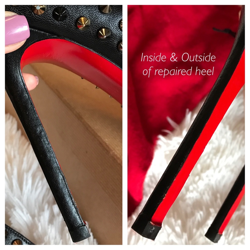 SOLD ❤️ CHRISTIAN LOUBOUTIN PIGALLE SPIKE 120 - Picture 6 of 8