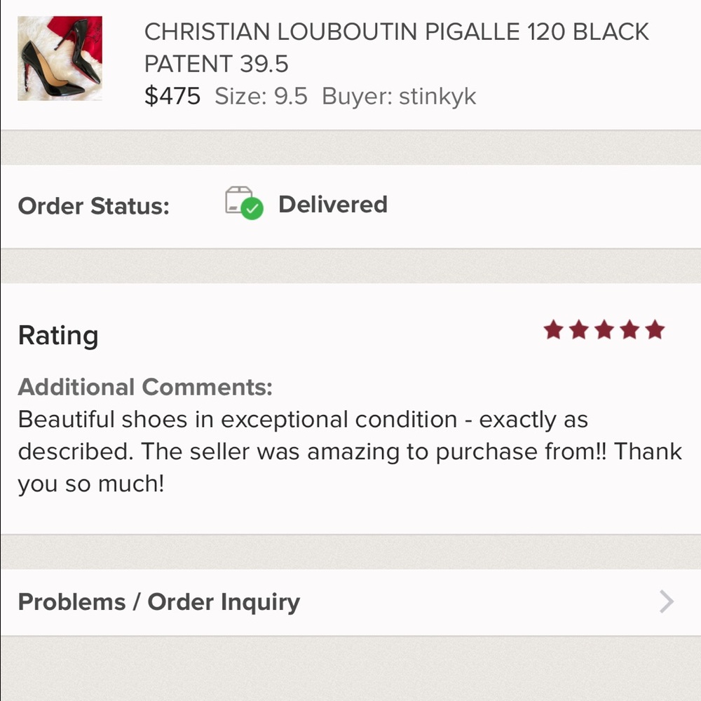 SOLD ❤️ CHRISTIAN LOUBOUTIN PIGALLE SPIKE 120 - Picture 4 of 8