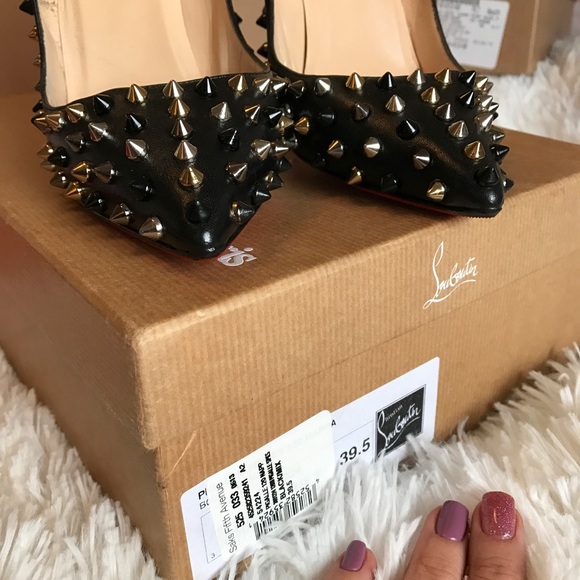 SOLD β€οΈ CHRISTIAN LOUBOUTIN PIGALLE SPIKE 120 - Picture 3 of 8
