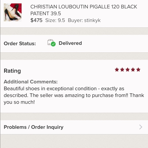 SOLD β€οΈ CHRISTIAN LOUBOUTIN PIGALLE SPIKE 120 - Picture 4 of 8