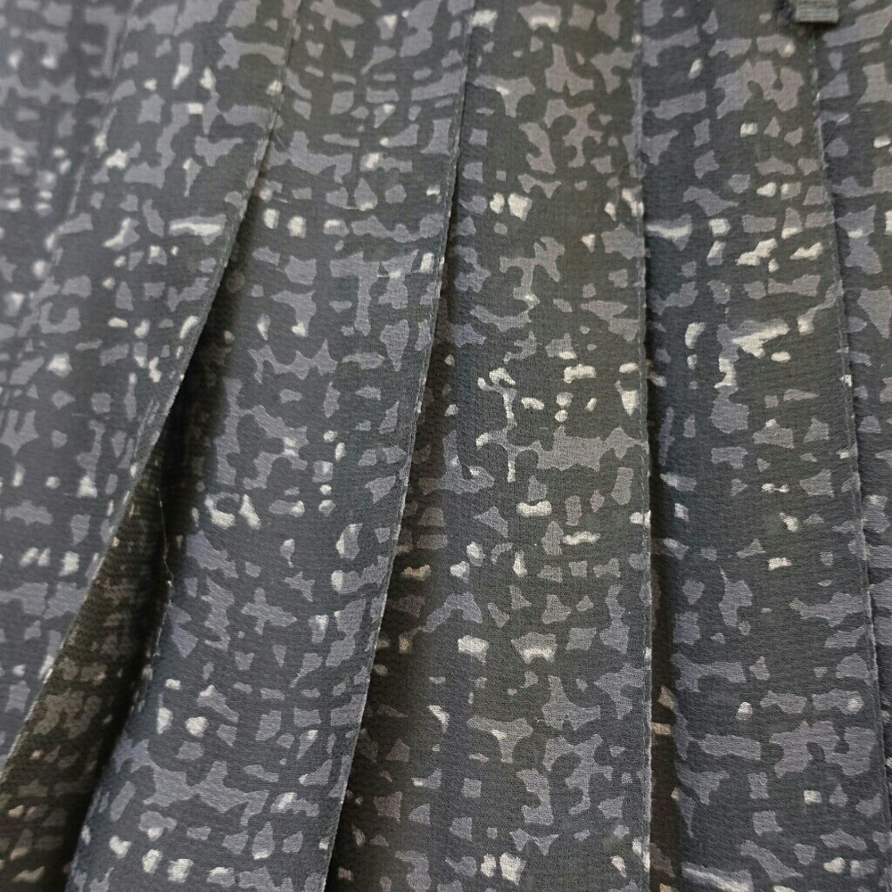 Ann Taylor silk pleated skirt