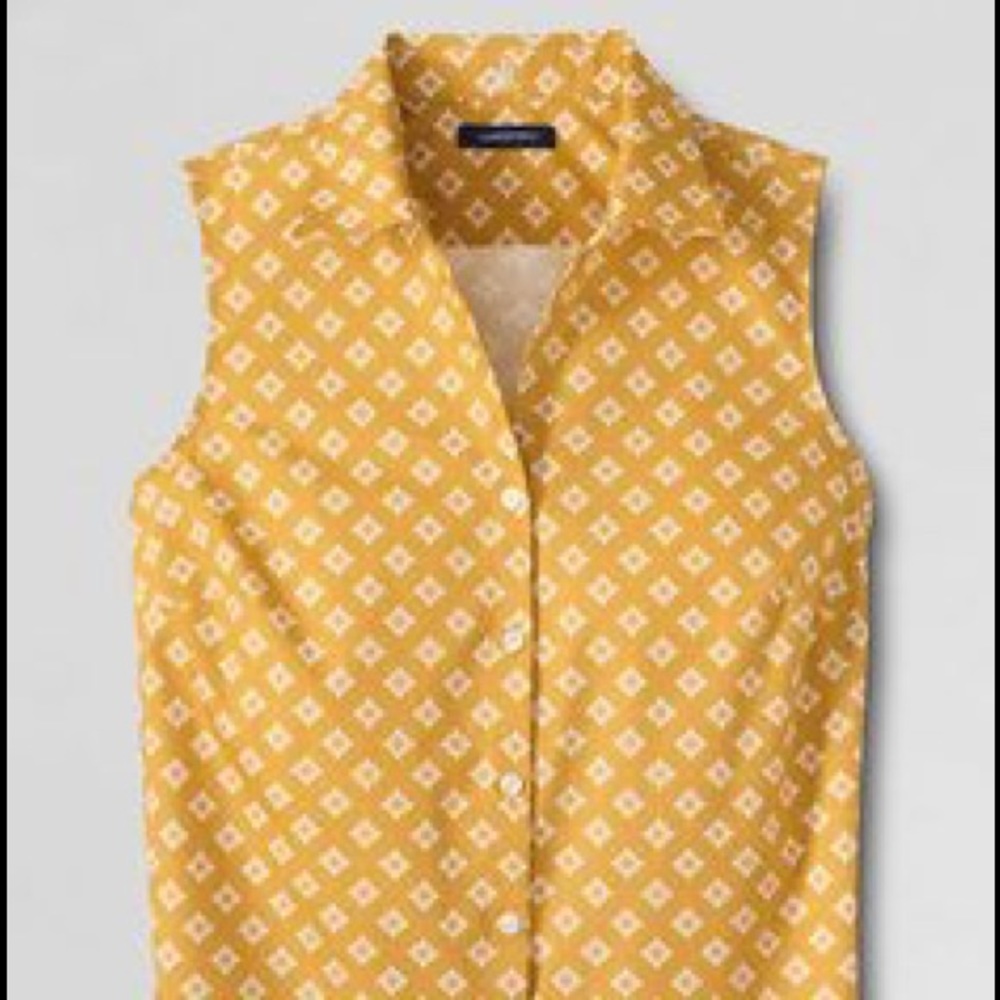 Brand new Lands End Sleeveless Top