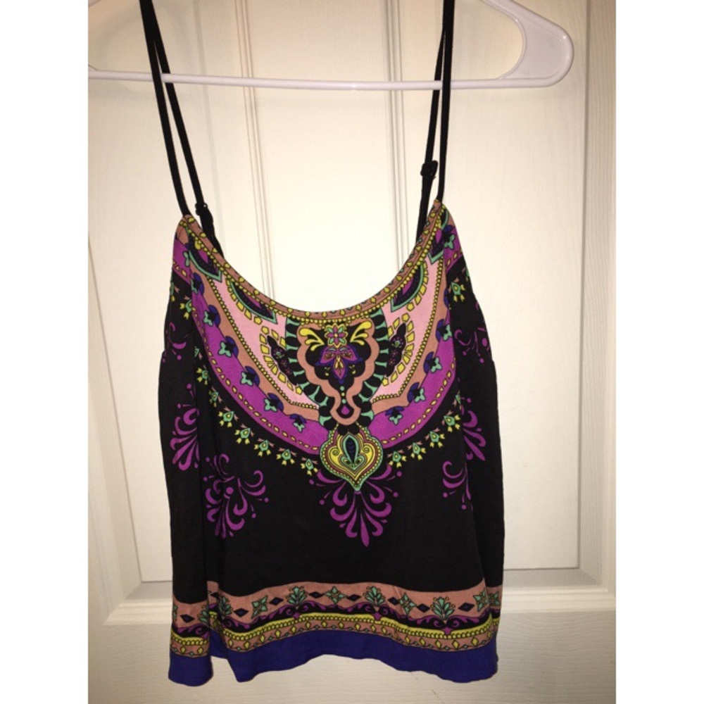 Bohemian tank top, size small