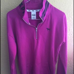 S PINK Sweater Half Zip up