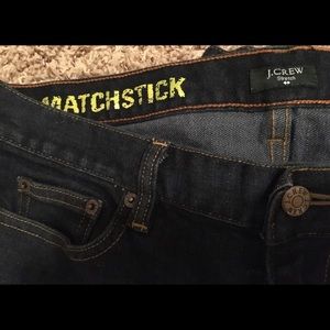 J. Crew Women's Matchstick Jeans in Classic Rinse
