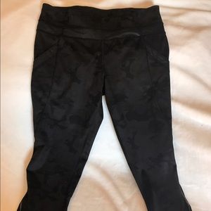 Lululemon camo crops