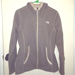 North Face Fur Lined Coat - Size M