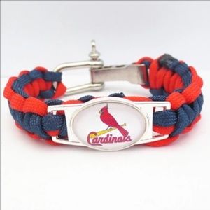 New Cardinals paracord bracelet