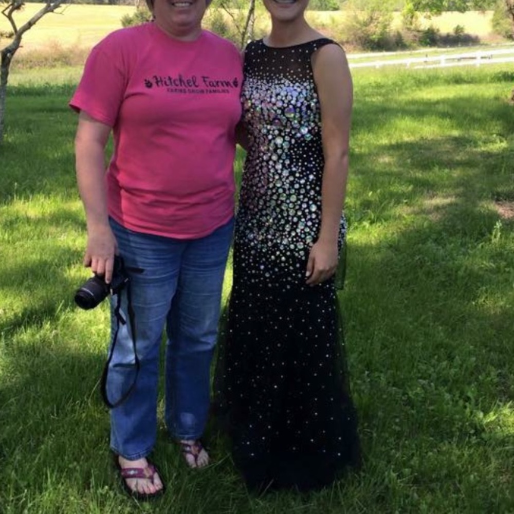 Black prom dress