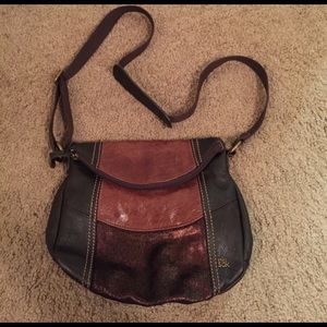 The Sak leather cross-body purse