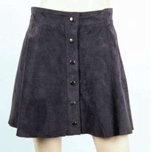 Leather A line skirt Leather A line skirt