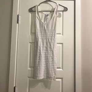 BEBE White bodycon dress