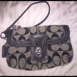Small Coach Wristlet