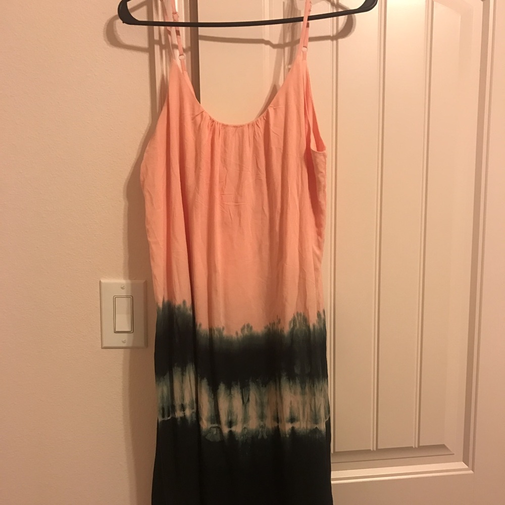 Pink Tie-dye dress