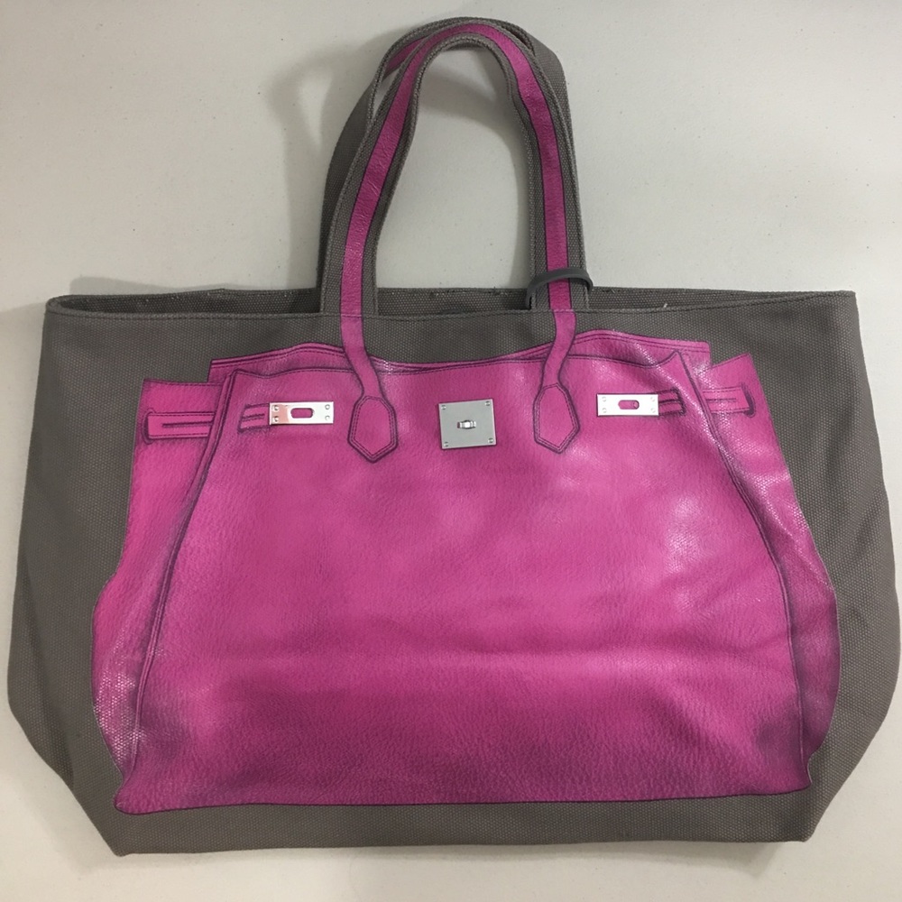❗️SALE❗️Pink Bag Printed on Bag