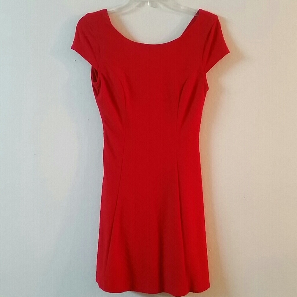 Bisou Bisou red dress