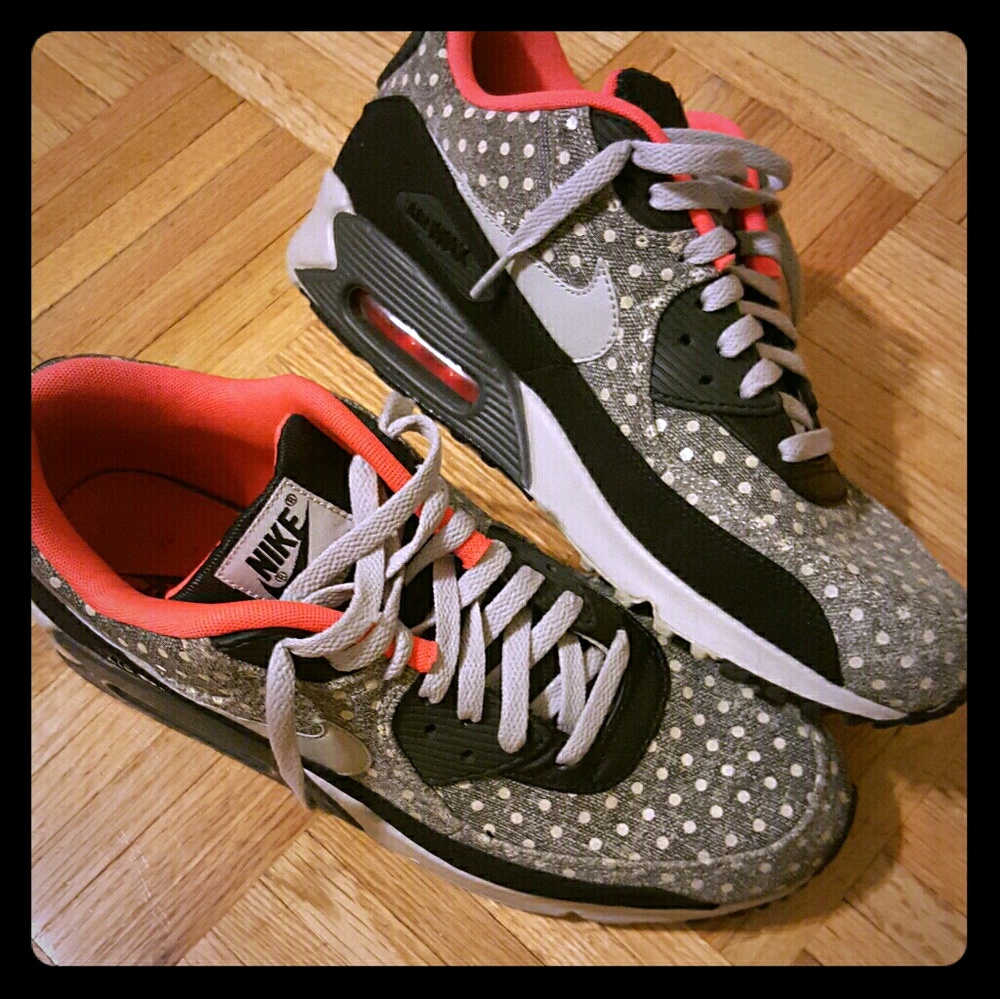 Nike_AirMax 90 LTR Premium_ Polka Dot_ Size 11