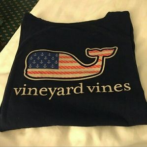 Vineyard Vines American flag tshirt