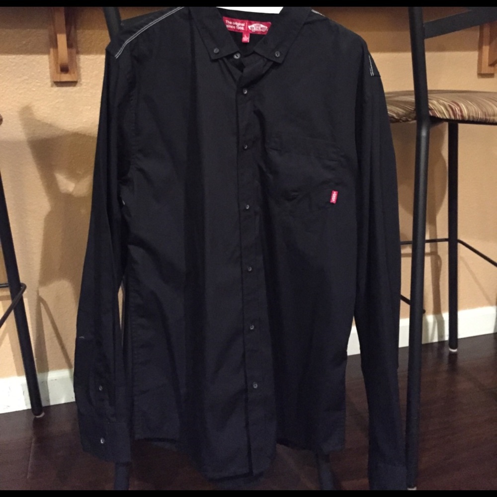 Vans Black Long Sleeve NEW