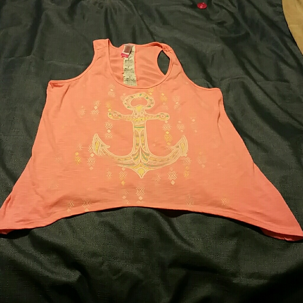 Super cute anchor tank