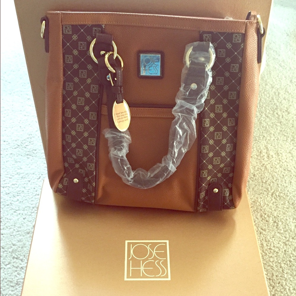 Jose Hess "I Love You" Handbag