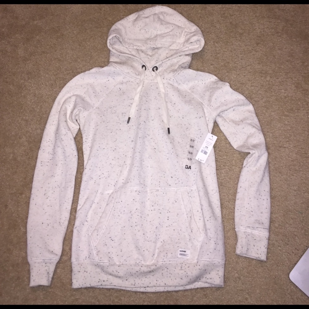 Garage Boyfriend Hoodie Sweatshirt NWT Size XS