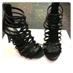 Caged Laser Cut Heels