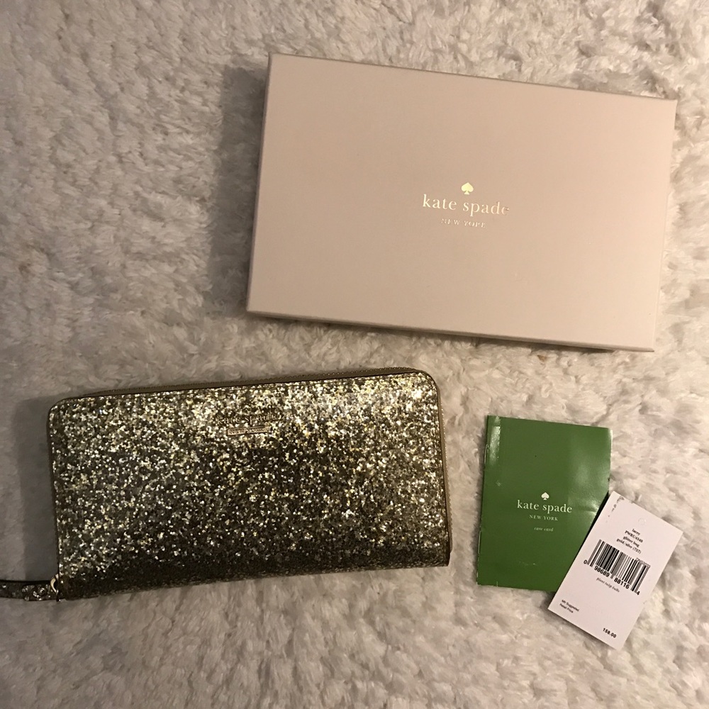 Kate Spade Glitter wallet